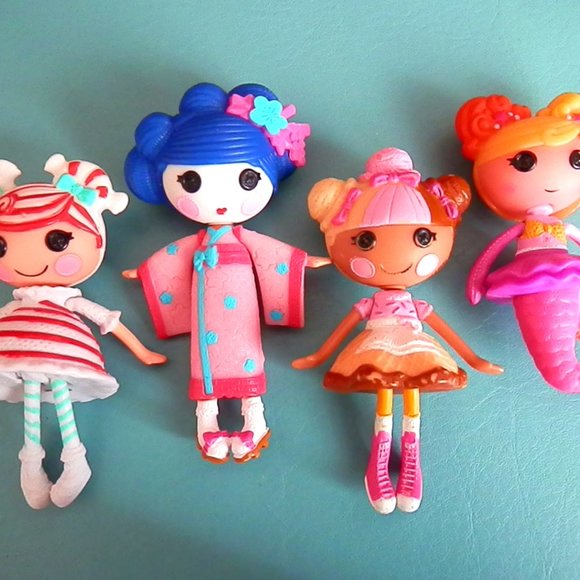 Lalaloopsy Other Mini Dolls 3 Lot Of 4 Collectible Poshmark